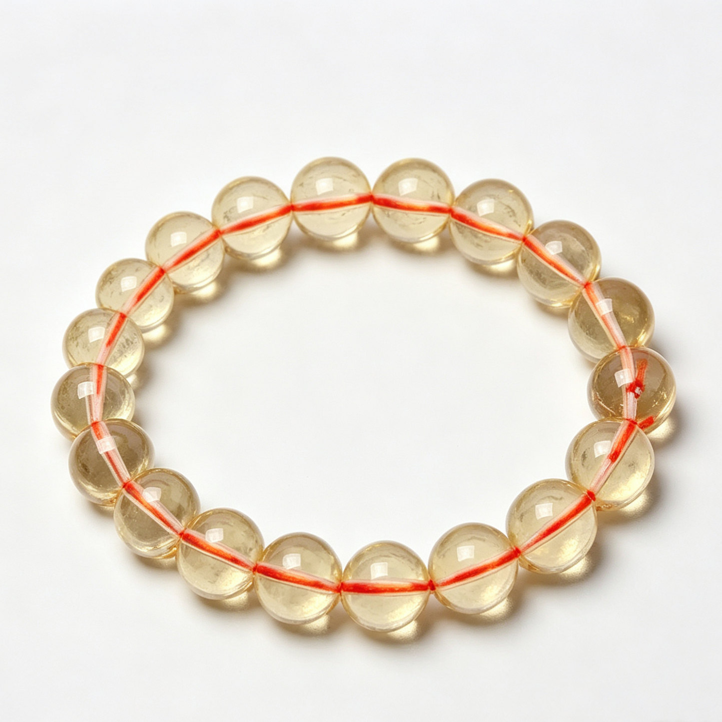 Natural Brazilian Citrine Crystal Bracelet